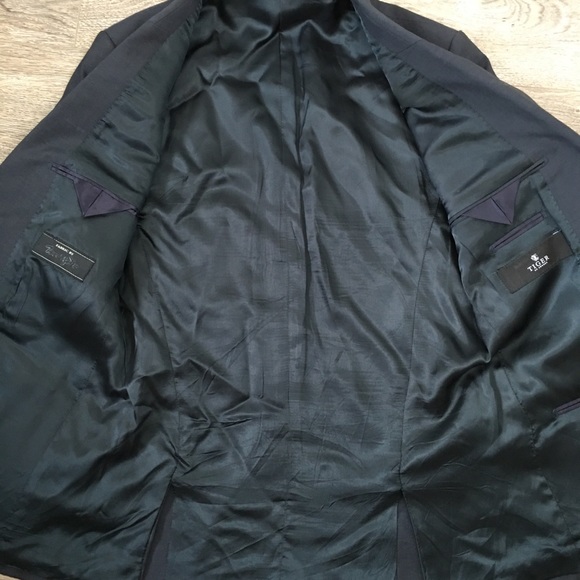 TIGER OF SWEDEN Classic Navy Blazer 100% Wool 48 - Picture 8 of 13